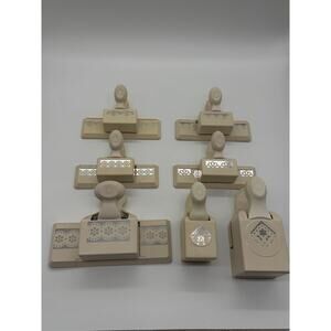 8 Martha Stewart Floral Lace Doily Eyelet Band Edge Border Paper Punch